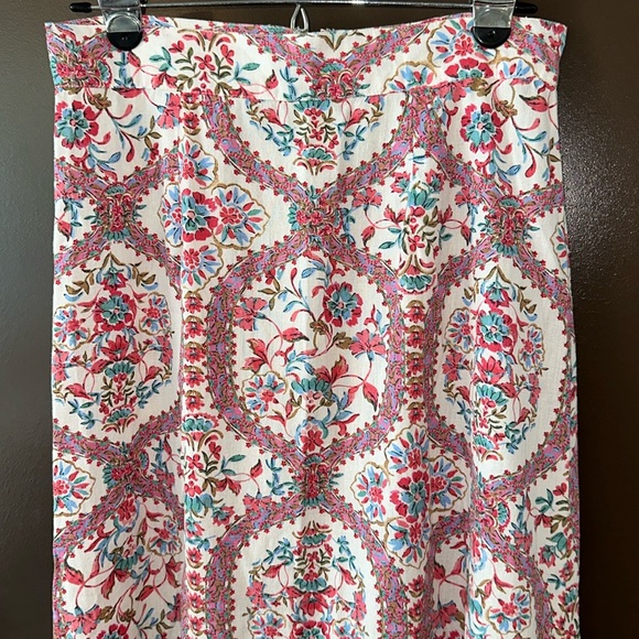 DRA Los Angeles Floral Pink Maxi Skirt sz M - Picture 3 of 11
